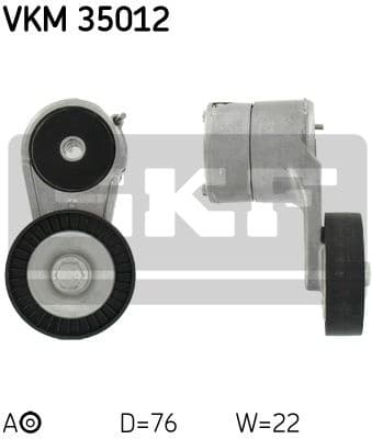 Tensioner belt VKM35012 - image 2