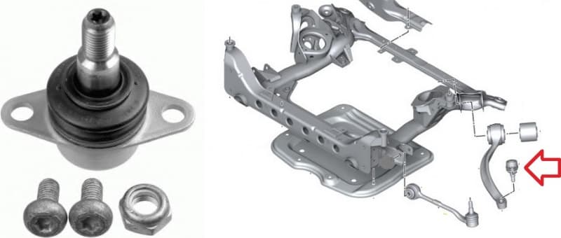 Joint, suspension 30485 02