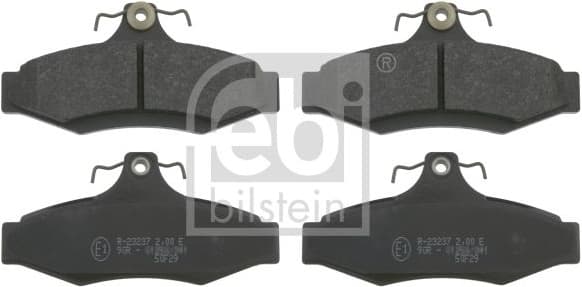 Brake Pad Set, disc brake 16507