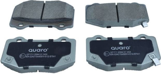Brake Pad Set, disc brake QP1711