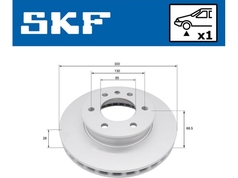 Brake Disc VKBD 81395 V1