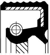 Seal gear box rear 010 33866B