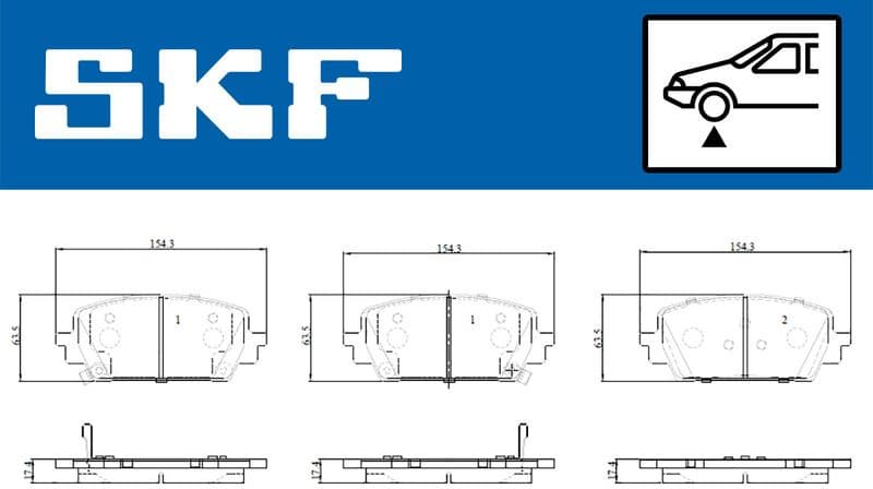 Brake Pad Set, disc brake VKBP 81359 A - image 2