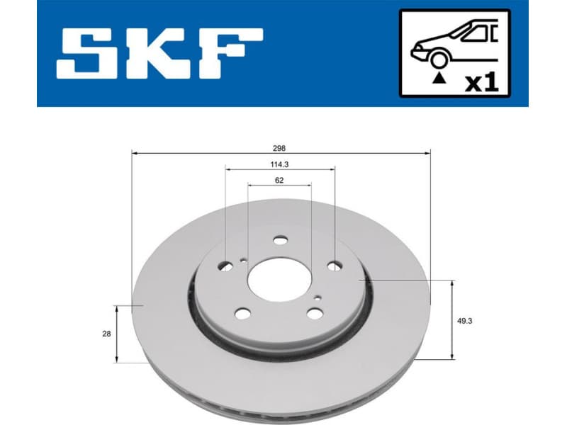 Brake Disc VKBD 81391 V1