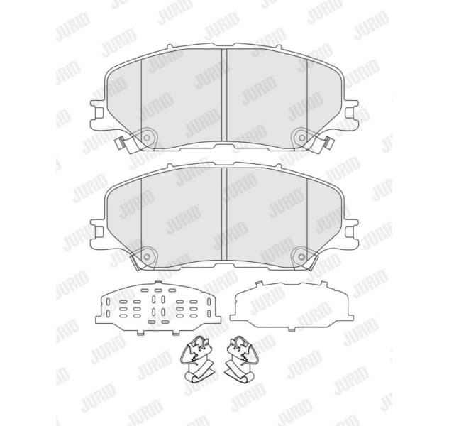 Brake Pad Set, disc brake 574270J