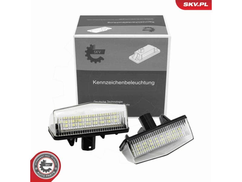 Licence Plate Light 72SKV577