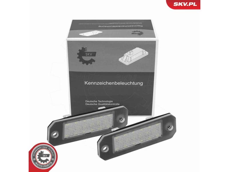 Licence Plate Light 72SKV586