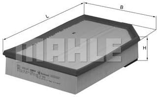 Filter air LX868 - image 7