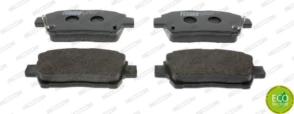 Brake pads front, Top Quality FDB1392 - image 2