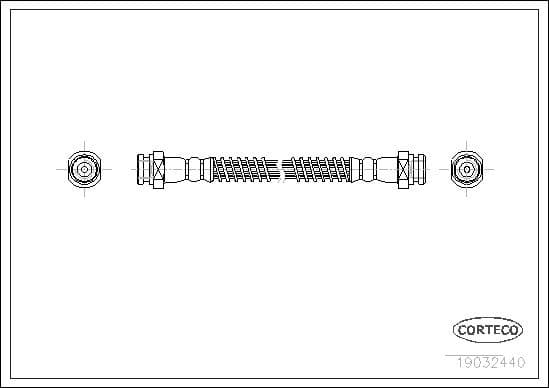 Brake Hose 19032440