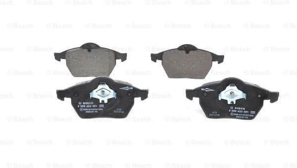 Brake Pad Set, disc brake 0986424481