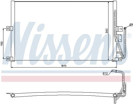 Condenser, air conditioning 94653