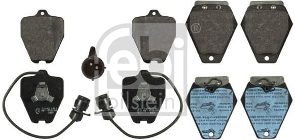 Brake Pad Set, disc brake 16762