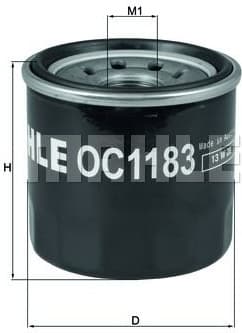 Filter oil OC1183 - image 2