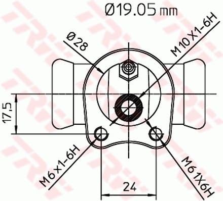 Wheel Brake Cylinder BWD119 - image 2