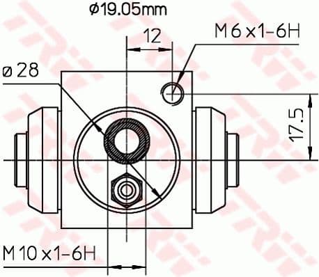 Wheel Brake Cylinder BWD119A - image 2