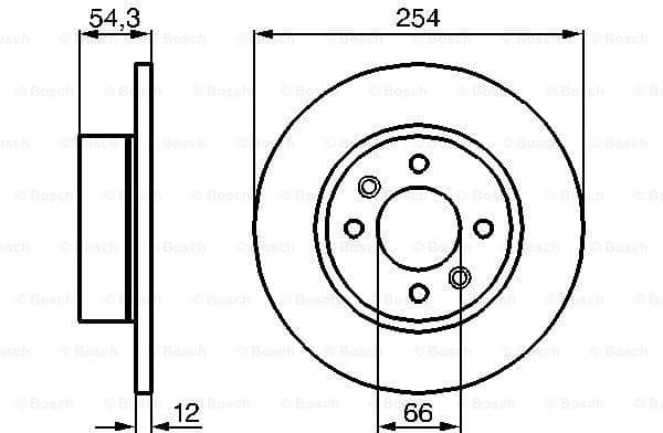 Brake Disc 0986478390