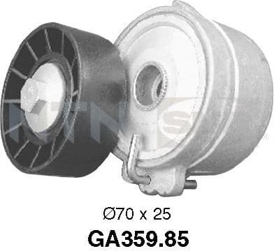 Tensioner Pulley, V-ribbed belt GA359.85