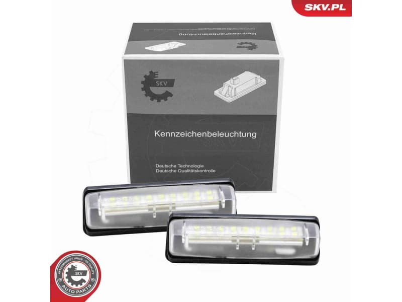 Licence Plate Light 72SKV574