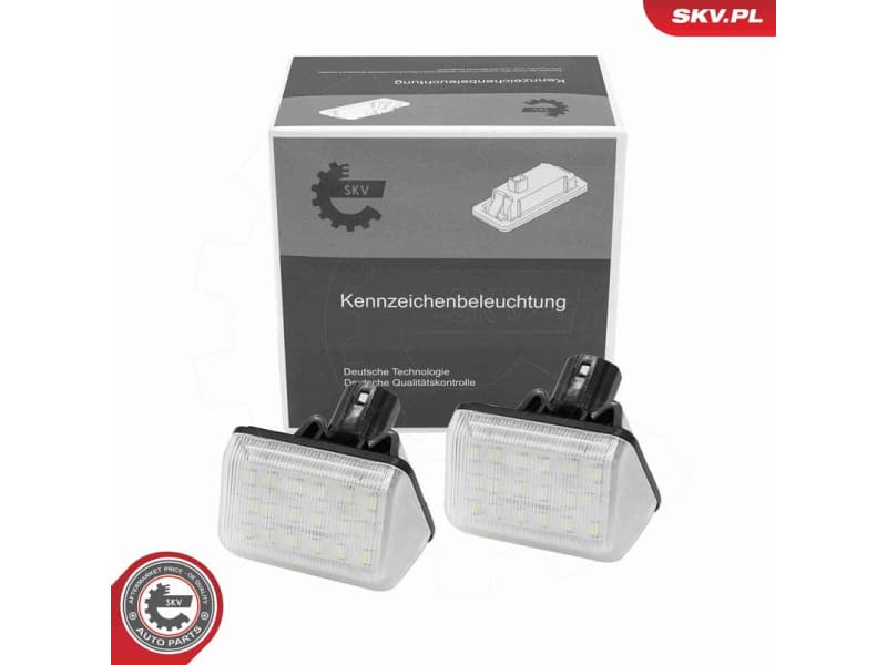 Licence Plate Light 72SKV582