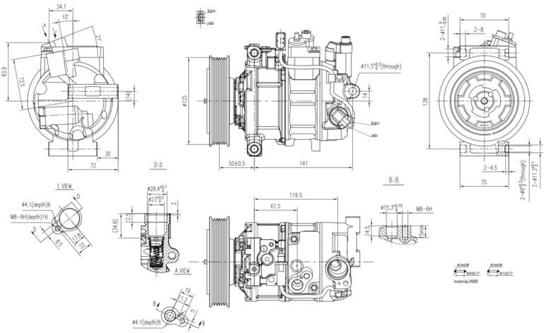 Compressor, air conditioning >>> Easy2Fit <<< 8FK 366 200-531 - image 6