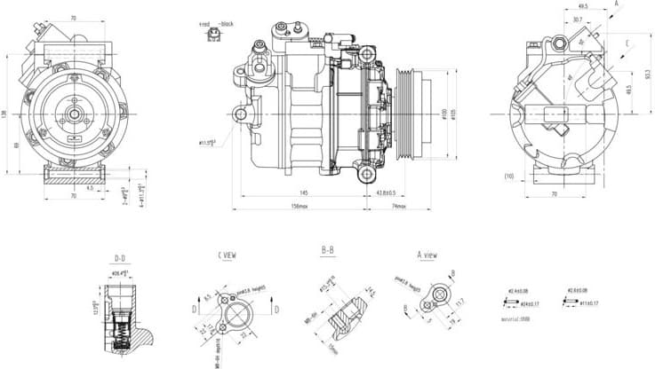 Compressor, air conditioning >>> Easy2Fit <<< 8FK 366 200-131 - image 6