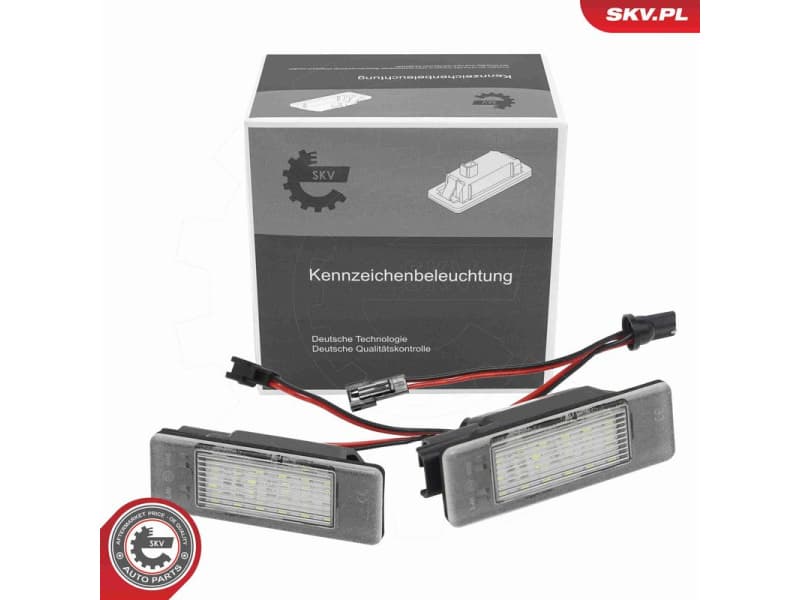 Licence Plate Light 72SKV597