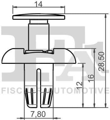Clip, trim/protection strip 10-30010.5 - image 2