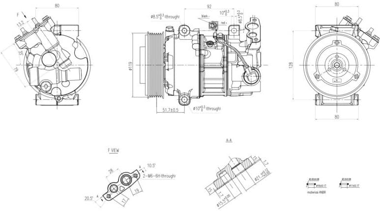 Compressor, air conditioning >>> Easy2Fit <<< 8FK 366 201-121 - image 6