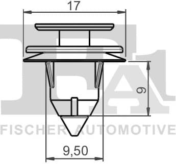Clip, trim/protection strip 75-40012.5 - image 2