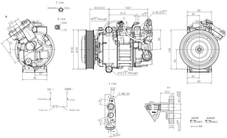 Compressor, air conditioning >>> Easy2Fit <<< 8FK 366 201-921 - image 6