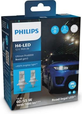 Bulb Ultinon Pro6000 Boost H4-LED gen3 11342U60B3X2