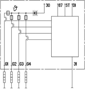 Control Unit, glow time MHG 88