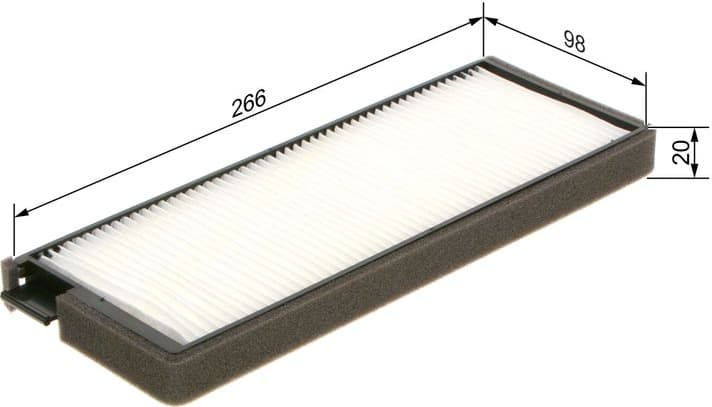 Filter, cabin air 1 987 435 123