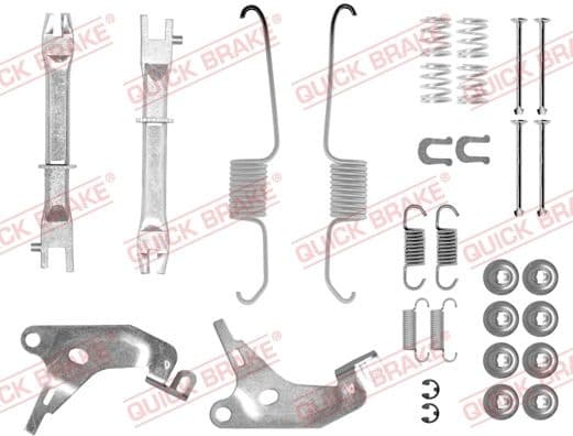 Accessory Kit, brake shoes 105-0003S