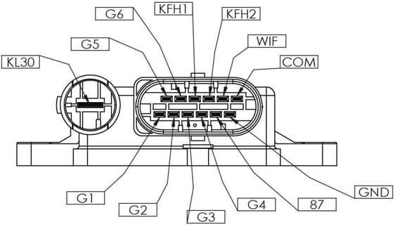 Control Unit, glow time MHG 60