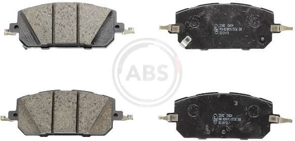 Brake Pad Set, disc brake 35402