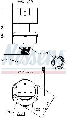 Pressure Switch, air conditioning 301012 - image 5