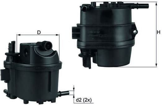 Filter diesel fuel KL779