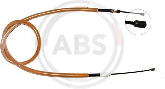 Cable Pull, parking brake K19867