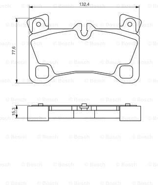 Brake Pad Set, disc brake 0986494205 - image 7