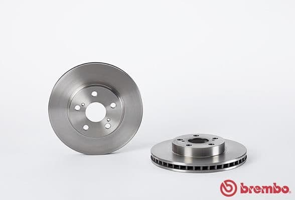 Brake discs kit front (2pcs), Top Quality 09.5844.10 - image 2