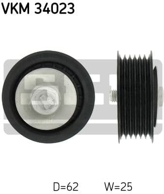 Tensioner belt VKM34023 - image 2