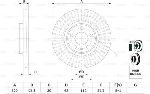 Brake Disc 0986479753 - image 6