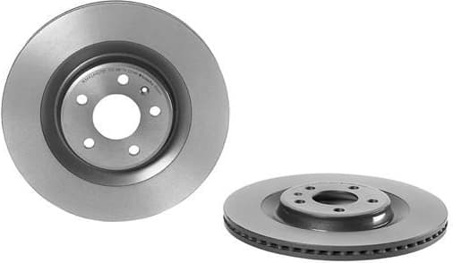 Brake discs kit rear, (2pcs), Top Quality 09.B969.11 - image 2