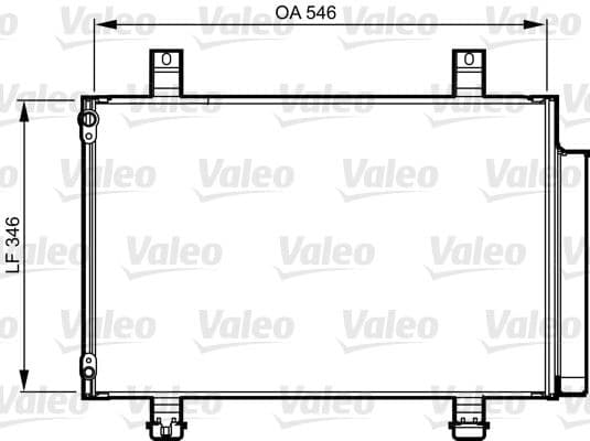 Condenser, air conditioning 814237