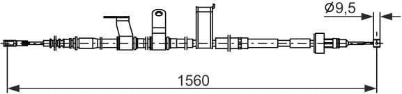 Cable Pull, parking brake 1987482838 - image 10