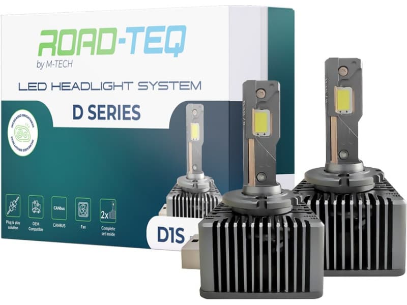 Lemputės D1S LED ROAD-TEQ by M-TECH Plug&Play kmpl (2vnt) - LZND1S