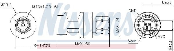 Pressure Switch, air conditioning 301048 - image 5