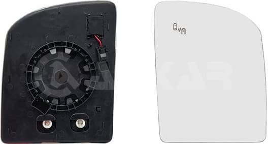 Mirror Glass, exterior mirror 6434772